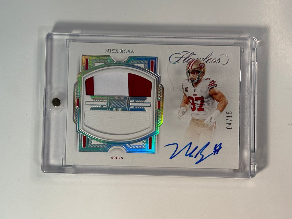 Nick Bosa Flawless Patch auto /15