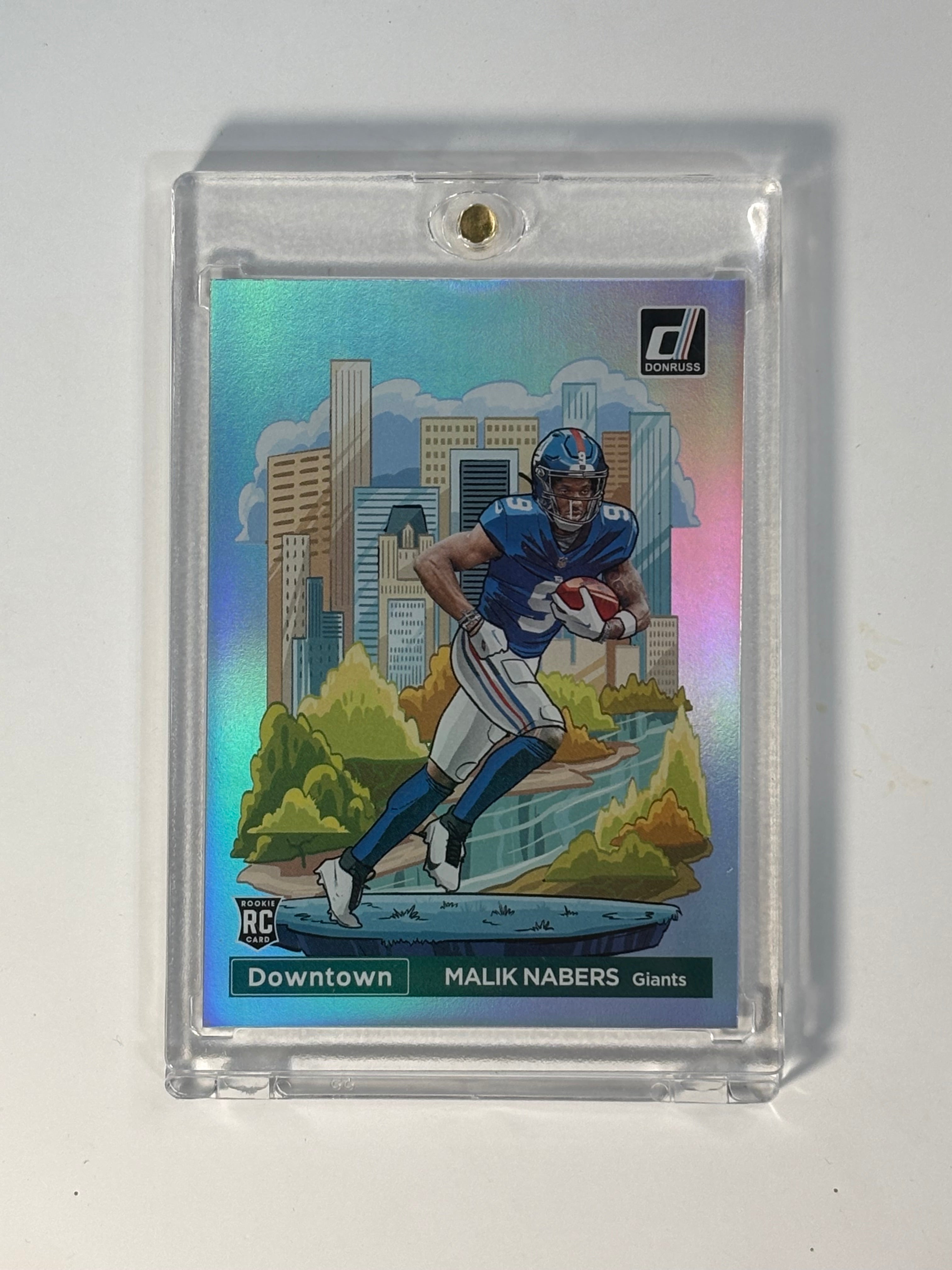 Malik Nabers Donruss Downtown