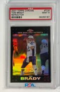 Tom Brady 2007 Topps Chrome Refractor PSA 9