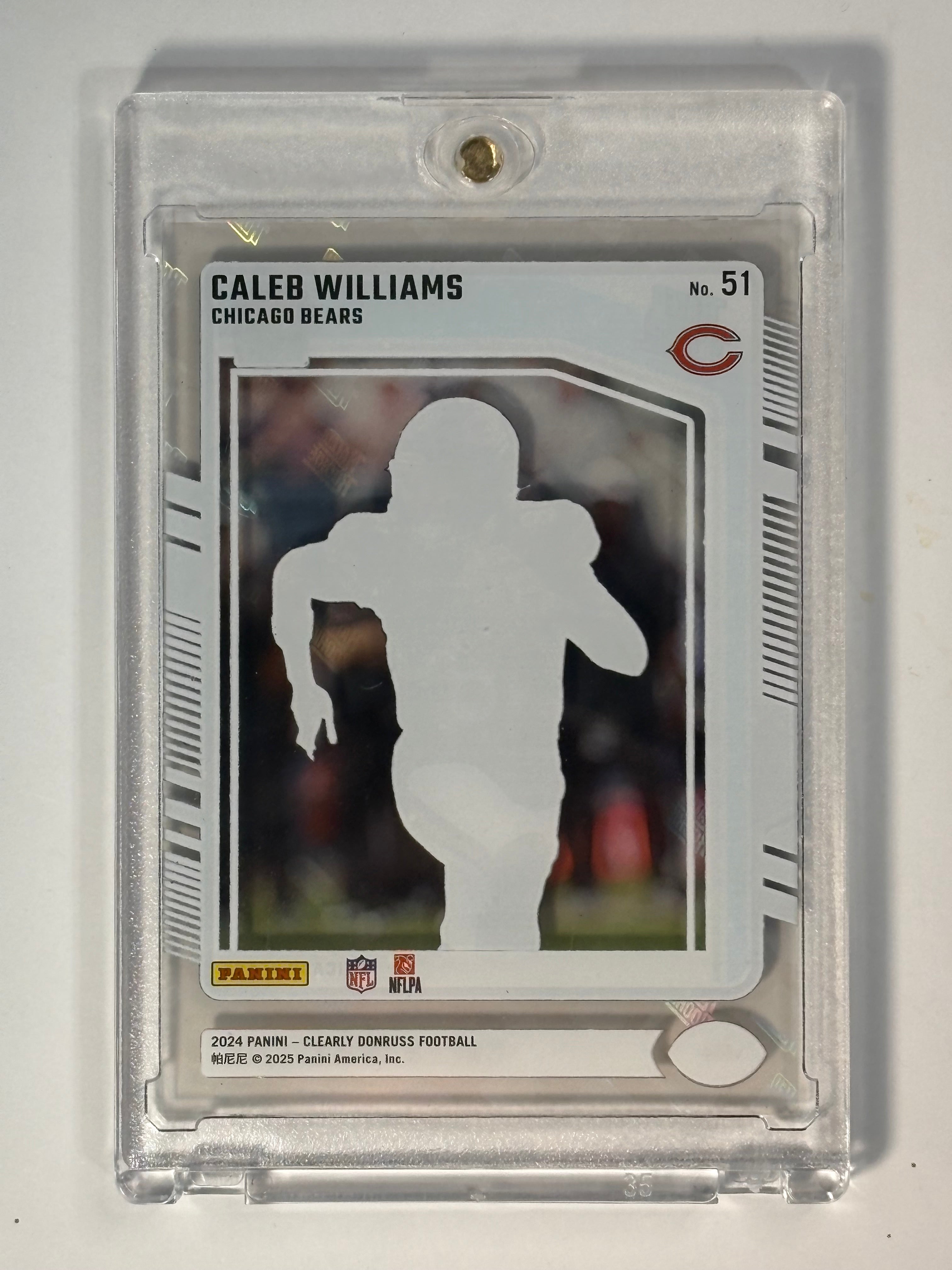 Caleb Williams Clearly rated rookie logo