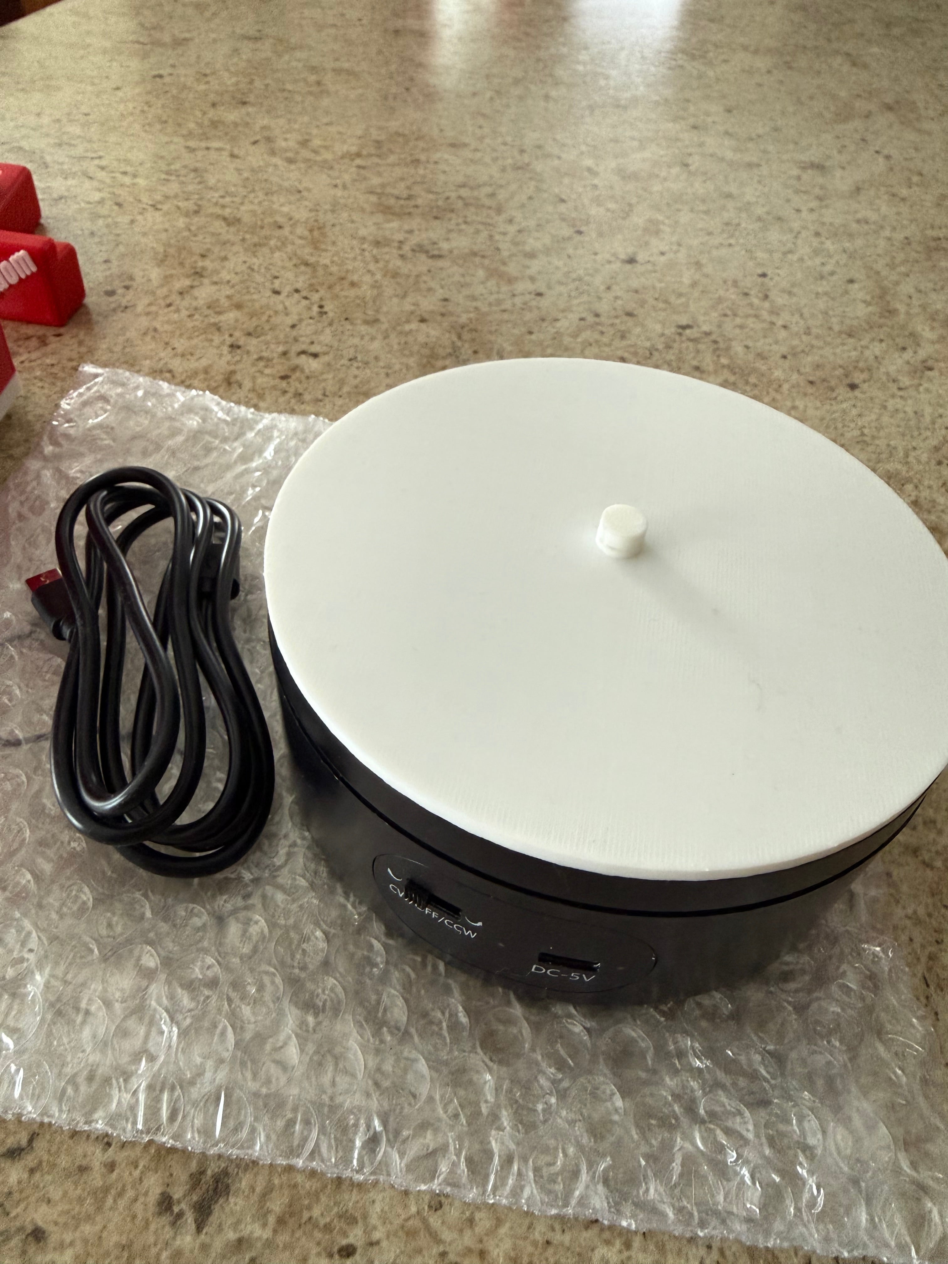 Spinning display motor