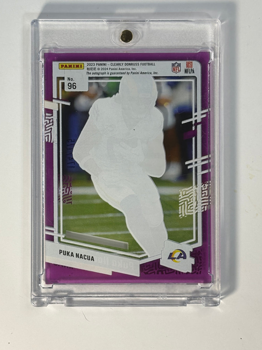 Puka Nacua Clearly Rated rookie auto /175