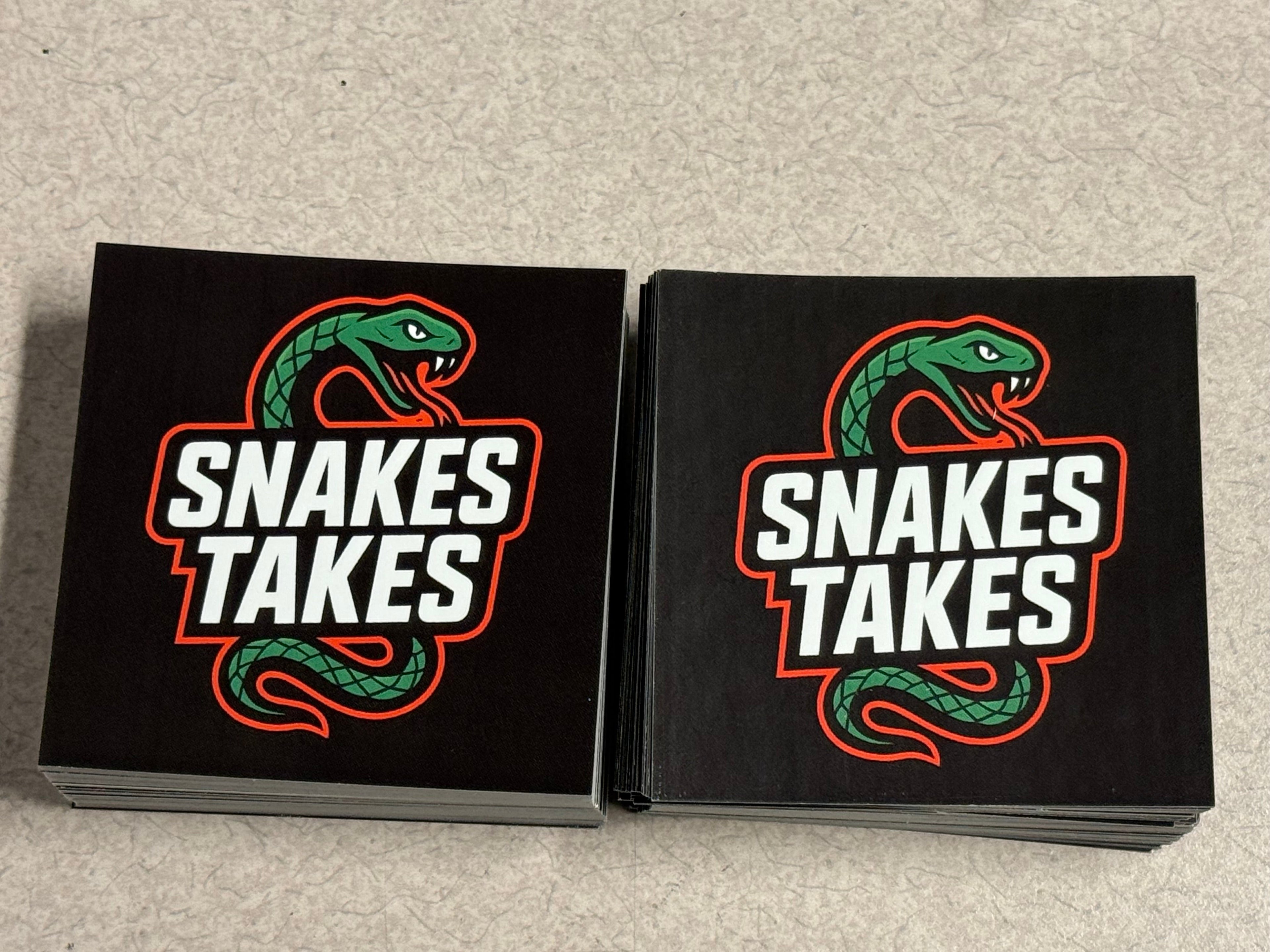 100 Pack of Custom Stickers