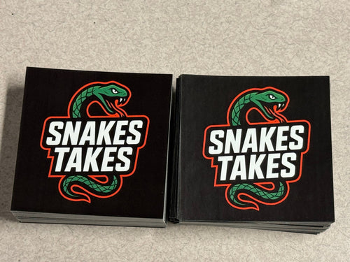 100 Pack of Custom Stickers