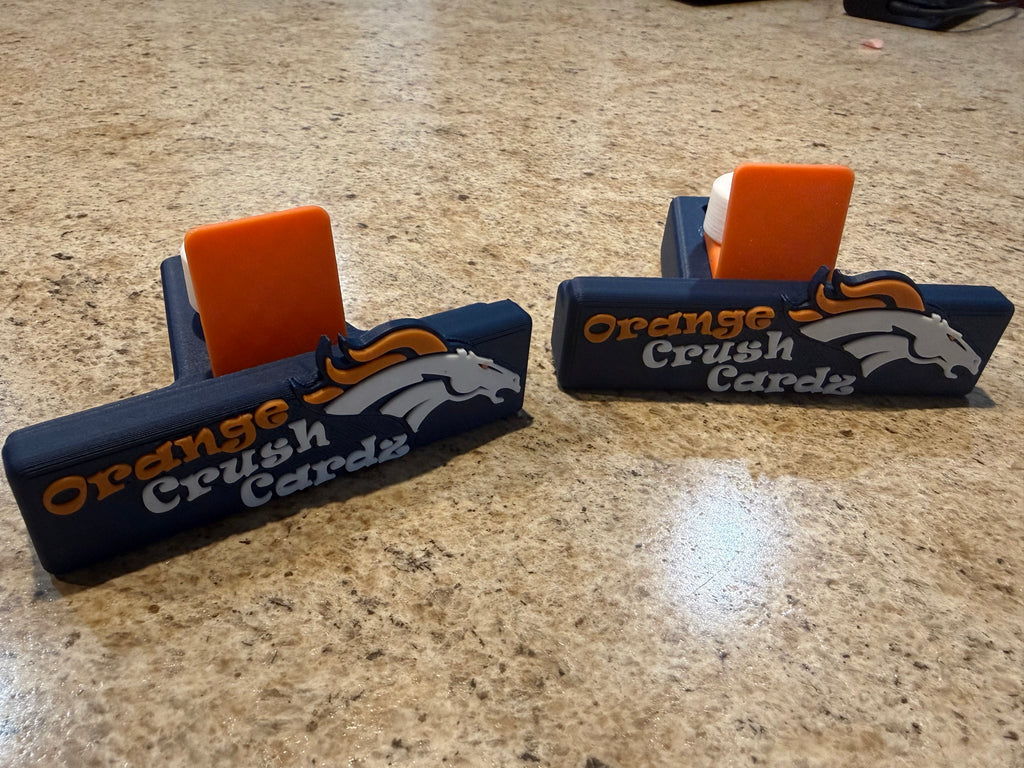Custom 3D Printed Card Stand