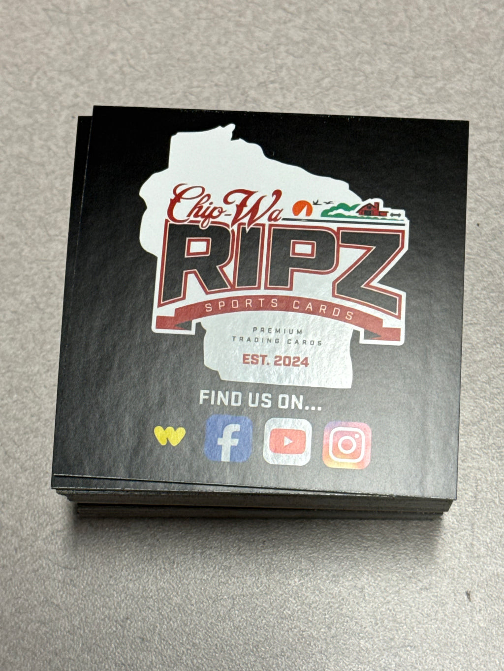 100 Pack of Custom Stickers