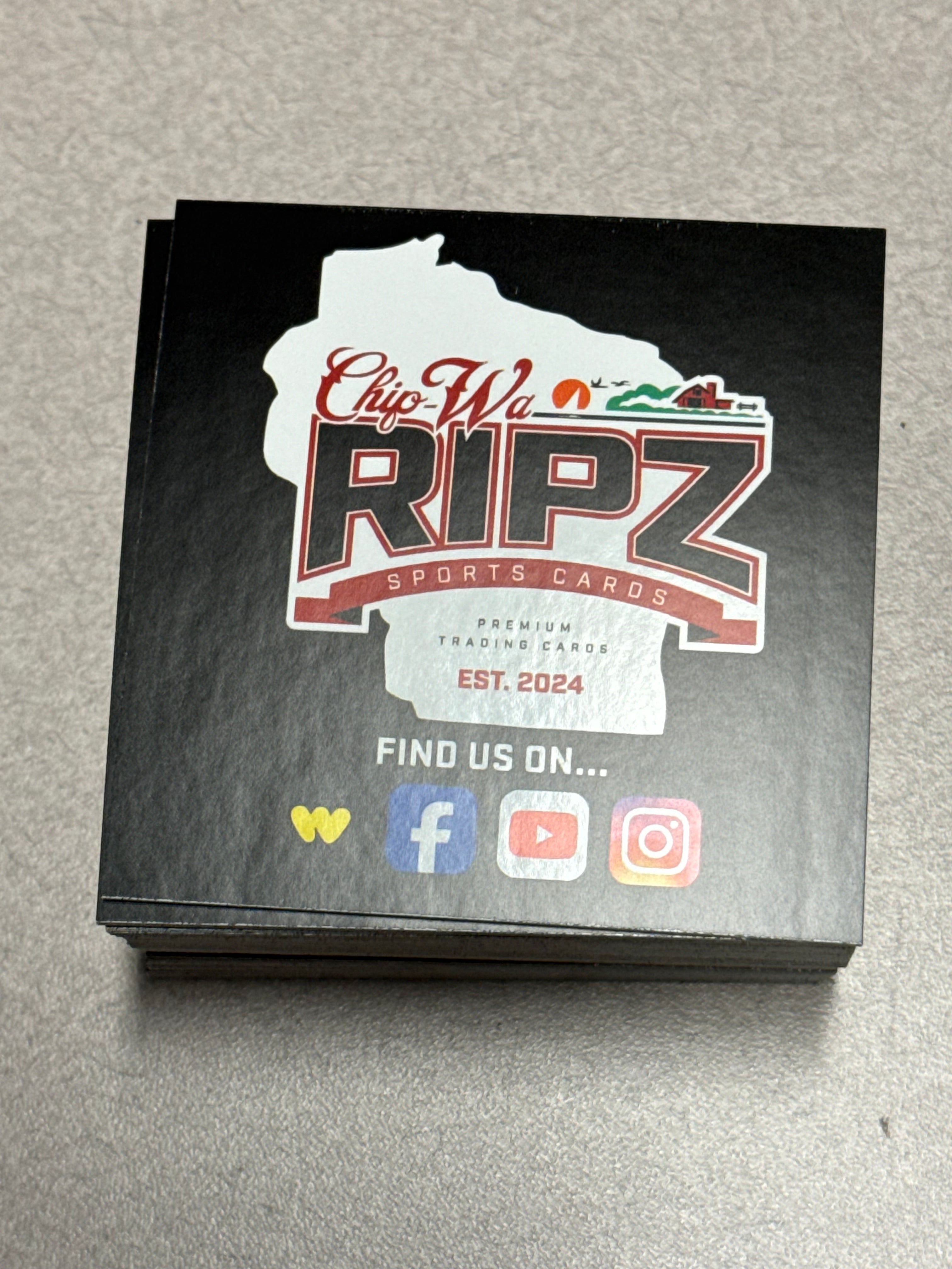 100 Pack of Custom Stickers