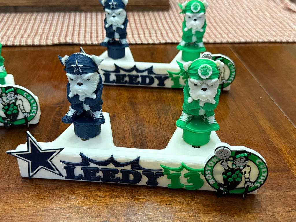 Custom Double Card Stand
