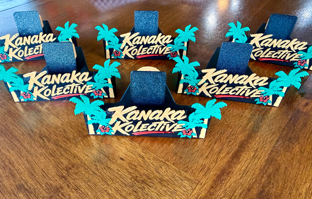 Custom 3D Printed Card Stand