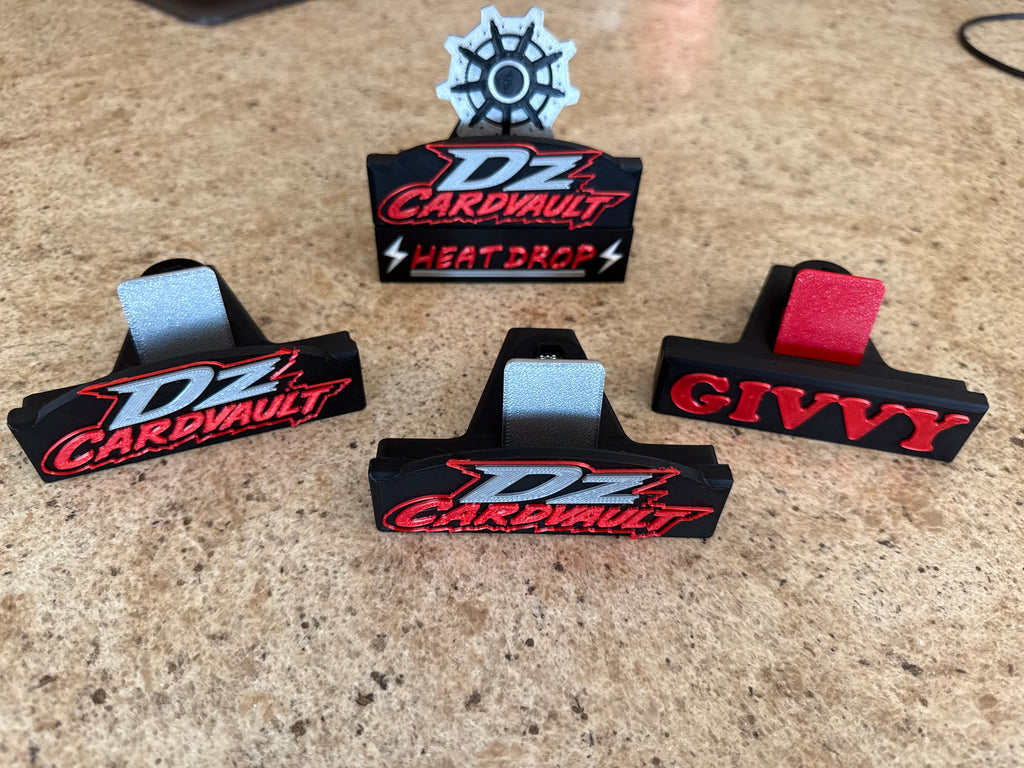 Custom 3D Printed Card Stand