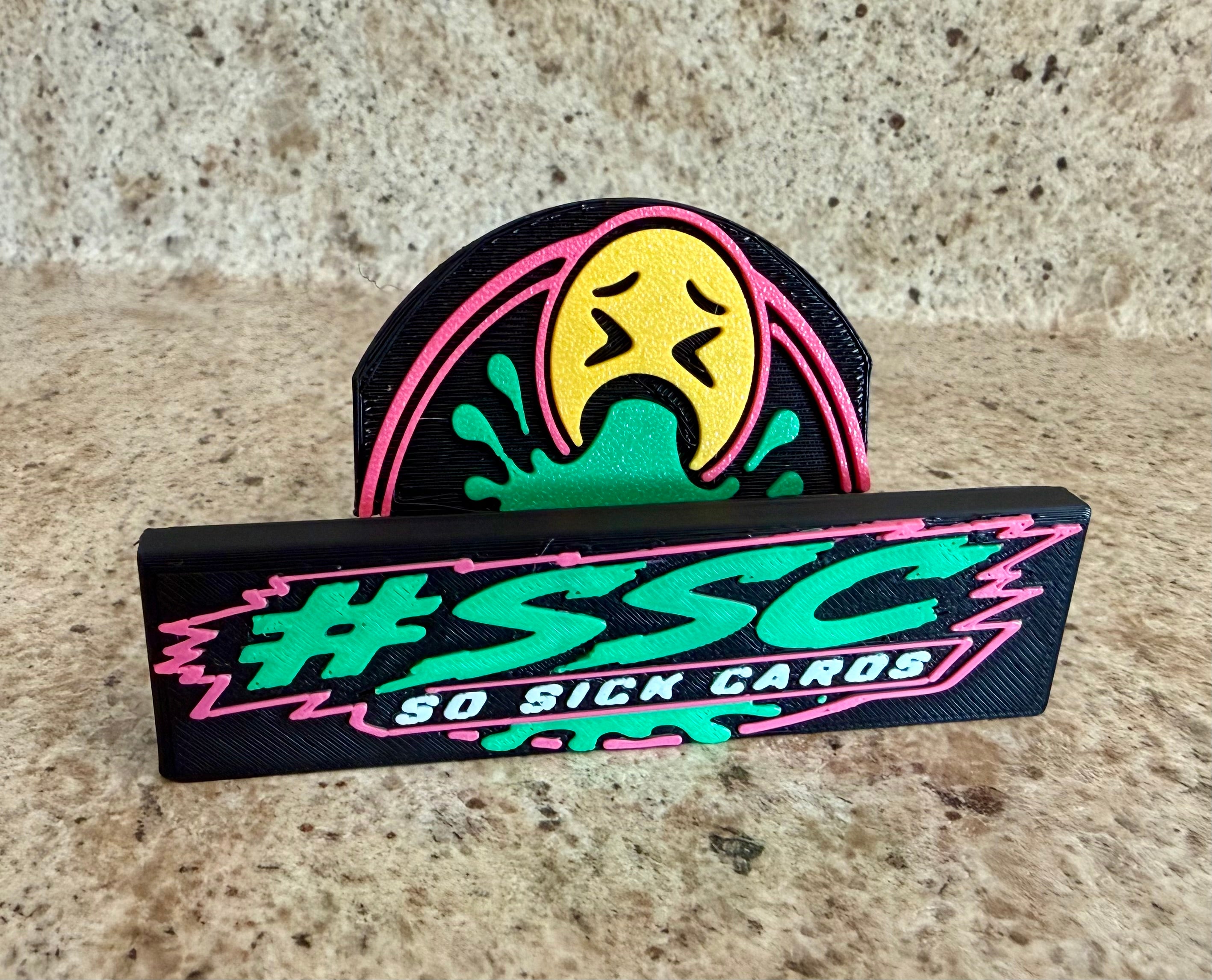SSC Adjustable Card Stand